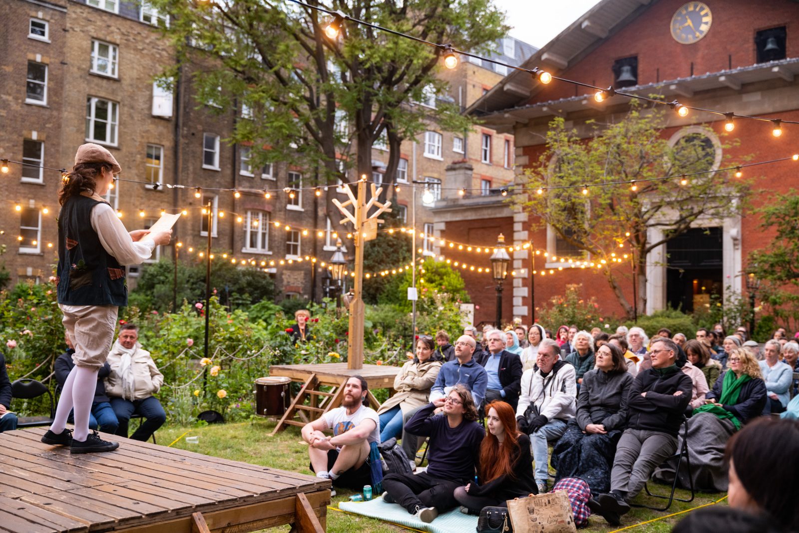 As You Like It in the garden of The Actor's Church